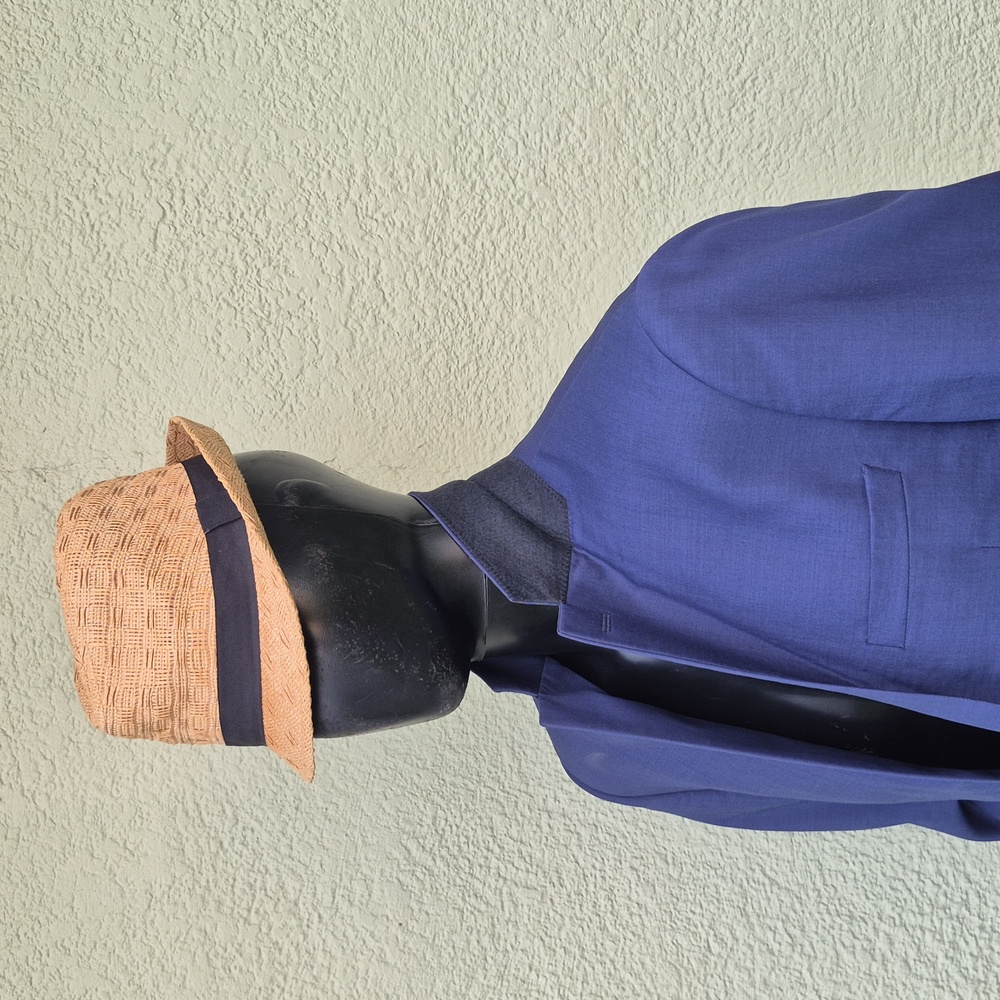 Calvin Klein (Indonesia) Men's Dark Blue Pure Wool (2) Button Luxe Blazer
